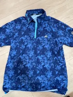 AddElm アクセル ポロシャツ ブルー