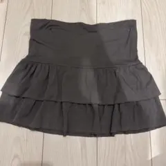 Brandy Melville ミニスカート グレー ティアードのサムネイル
