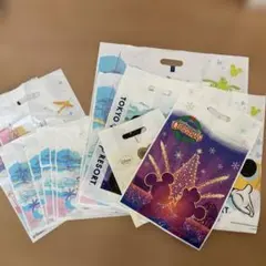 東京ディズニーリゾート ショップ袋 未使用9枚、使用した4枚セット