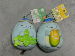 すみっコぐらしご当地ぬいぐるみ　北海道型でぶらり＆とうきびでぶらり　新品タグ付き