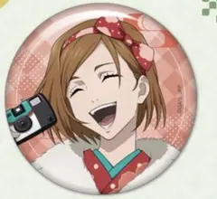 呪術廻戦【和装すたいる】 釘崎野薔薇 缶バッジ まるくじ