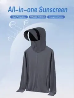 UPF50+軽量通気性フード付メンズUVジャケット人気