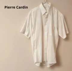 pierre cardin 日本製‼️ 半袖シャツ ホワイトリネンコットン 39のサムネイル