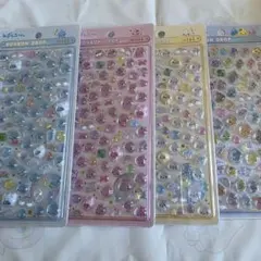 しずくちゃん　ボンボンドロップシールミニ4点セット