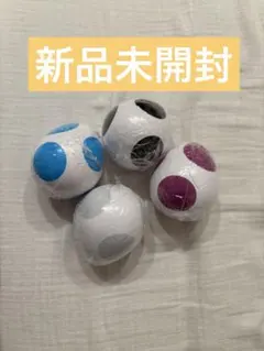 スーパーマリオ　めじるしアクセサリー　ヨッシー　黒　紫　白　水色