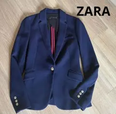 ZARA★ザラ 金ボタン 紺ブレ ブレザー テーラード ジャケット