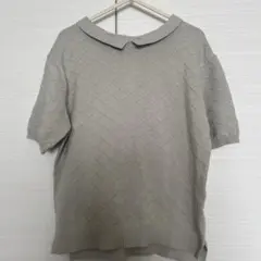 新品 バースデイ テータテート エリニットPO 半袖 淡緑 120