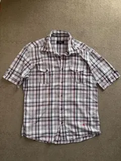 BURBERRY BLACK LABELチェック柄 半袖シャツ
