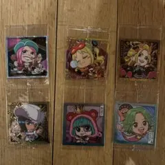 ワンピースウエハースシール　女性キャラクターセット