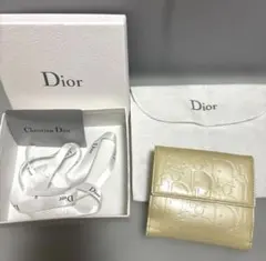 【お値下げ可能】Christian Dior ディオール 二つ折り財布トロッター