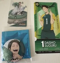 ハイキュー 大将優 ハイドリ 缶バッジ クリアカード セット