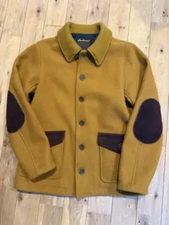 Jackman メルトンジャケット エルボーパッチ