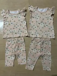 UNIQLO PAUL＆JOE セットアップ 80cm・90cm 双子 おそろいのサムネイル