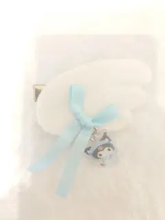 シークレットヘアクリップ　水色デイズ　クロミ　サンリオ