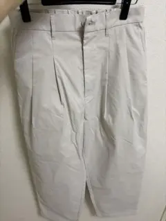 RUUBON セミワイドパンツ RUBpt679 白 M