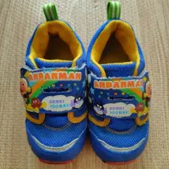 アンパンマン スニーカー 青　14.5cm ムーンスター