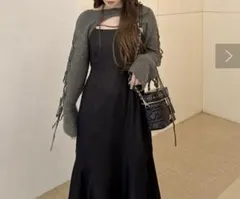 oneafteranother NICECLAUP ワンピース　フロント開き