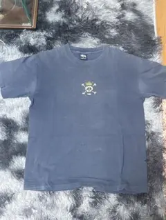 90s 紺タグ old stussy 短丈tシャツ ナス紺フェード usa製 - メルカリ
