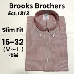 Brooks Brothers 長袖シャツ　ボタンダウン　Est.1818