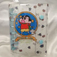 クレヨンしんちゃん A6サイズ 6穴バインダー リフィル10枚セットシール