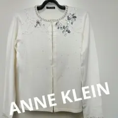 ANNE KLEIN ビジュー付き長袖カーディガンのサムネイル