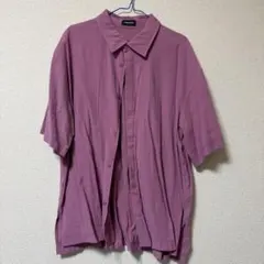 FEKETE 半袖シャツ パープルピンク