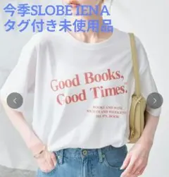 新品未使用 今期 スローブイエナ BOOK CLUB グラフィック Tシャツのサムネイル