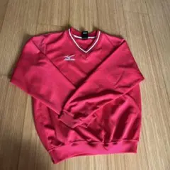 Mizuno Vネック　Sサイズ レッド