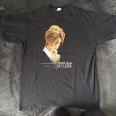 Celine Dion My Love Tシャツ ブラック L 古着のサムネイル