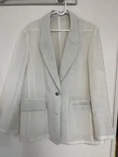 Omekashi テーラードジャケット F ホワイト