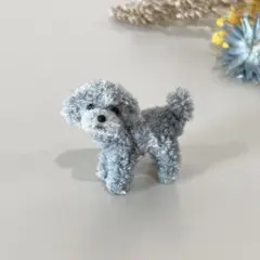 モールアート　犬　トイプードル　トイプー♡立ち