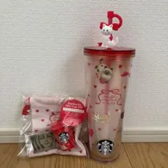 スターバックス　バレンタイン　タンブラー　ミニカップ　キャット