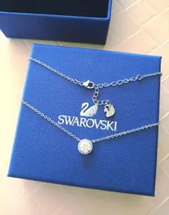 スワロフスキー 新品 Angelic 1粒 ネックレス SWAROVSKI