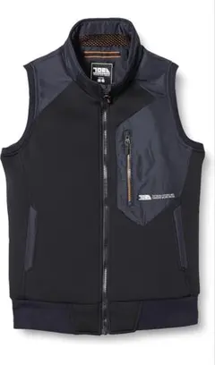 寅壱　2586-602　13.クロ　M　防寒　 エアーボンディングベスト