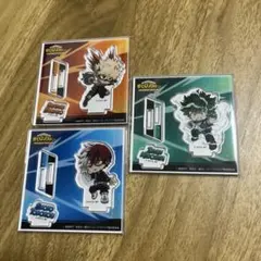 僕のヒーローアカデミア　アクリルスタンド　全面戦争編　緑谷出久　爆豪勝己　轟焦凍