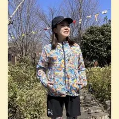 チャムス新品CHUMS CW-X コラボ　レディースＬ　パーカー