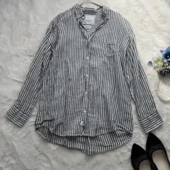 JOURNAL STANDARD relume フレンチリネン長袖ブラウス