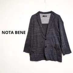 NOTA BENE メンズジャケット チャコールグレー L