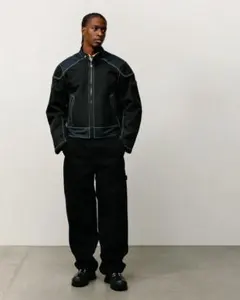 【完売品】STUSSY CARPENTER PANT BLACK 30のサムネイル