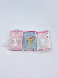 【新品未開封】 ハローキティ パッケージミニチュアコレクション3個セット