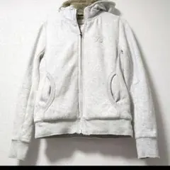 ゼビオ　厚手　裏ボアジャケット　タイト　ジップパーカー　暖かパーカー