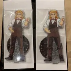 鬼滅の刃 煉獄杏寿郎 モクテルバー 両面　アクリルスタンド ２点セット