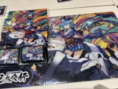 新品未開封】第三回シングルスター杯、プレイマット＋デッキケース