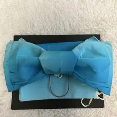青いリボンスタイル 付け帯