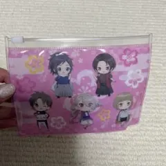 刀剣乱舞 -花丸- クリアポーチとステッカー10枚セット