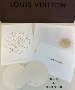 LOUIS VUITTON ルイヴィトン グリーティングカード コースター
