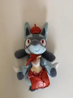 ポケモンカフェ ルカリオ ぬいぐるみ マスコット ポケカフェ - メルカリ