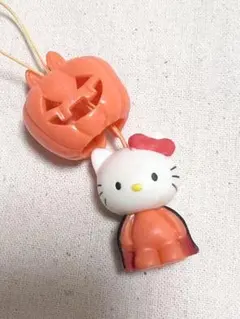 レア⭐︎ハローキティ　ハロウィン　パンプキン　キーホルダー　おきがえキティ　仮装