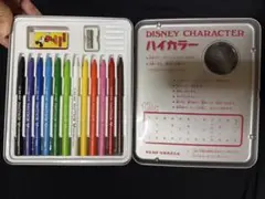 サンスター文具 ディズニー ハイカラー 色鉛筆 12色セット