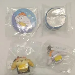 くら寿司 ビッくらポン シナモン 缶バッジマスキングテープ フィギュア シフォン